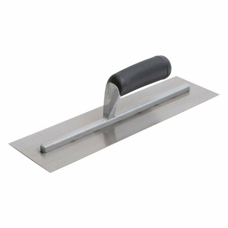 TOOL 4 in. High Carbon Steel Finishing Trowel TO1681936